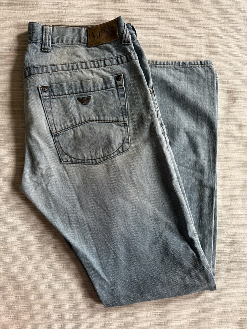 Armani Jeans Men’s Light Blue Skinny Jeans